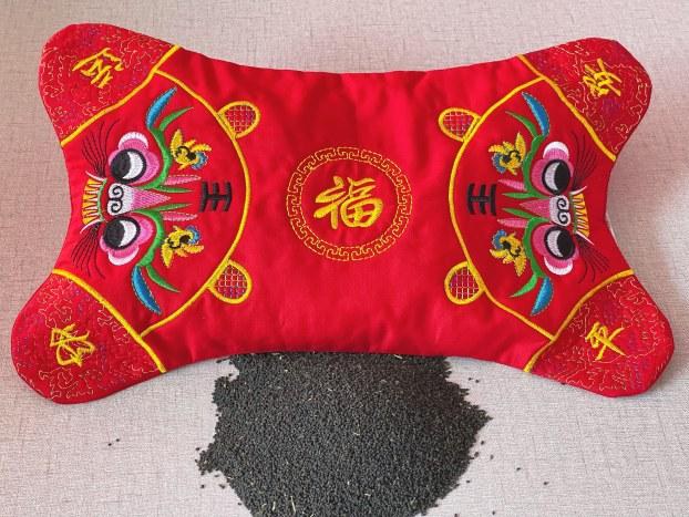 婴幼儿蚕砂枕(老虎枕)